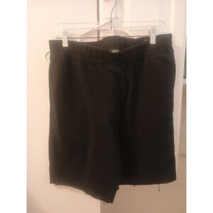 Men's Rue 21 Black Shorts with Back Pocket Elastic Waist Size M